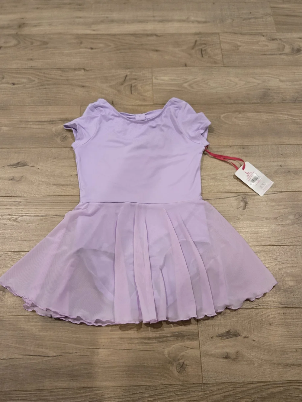 NWT Justice Cap Sleeve Ballet Skirted Leotard Skirt Multi-Size XXS 4 & LG 12-14
